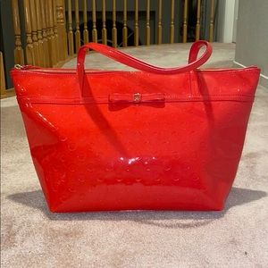 Red Kate spade purse